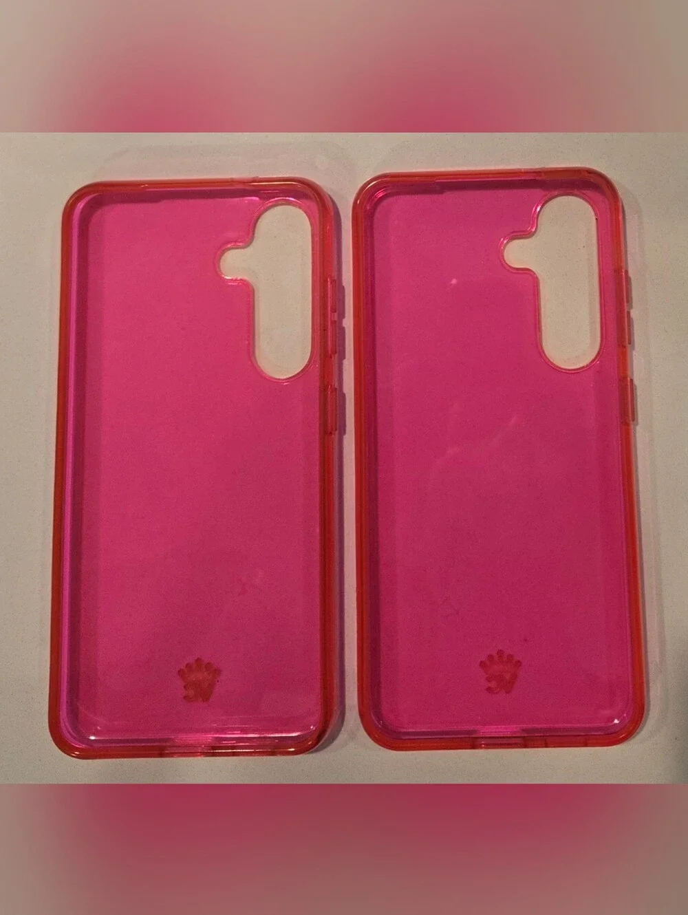 Velvet Caviar Hot Pink Transparent Phone Case - Samsung Galaxy S24